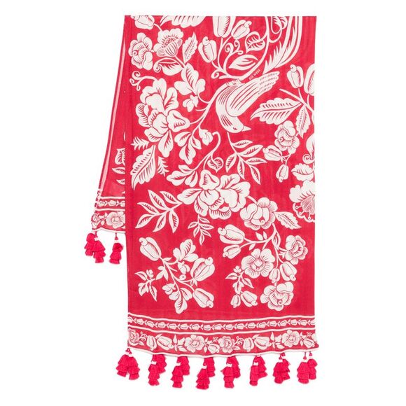 Farm Rio Red Beachwear - Beach Cover-Ups Women